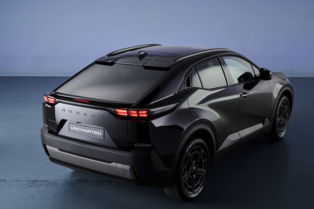 Le SUV compact électrique Subaru Uncharted revendique jusqu'à 585 km d'autonomie