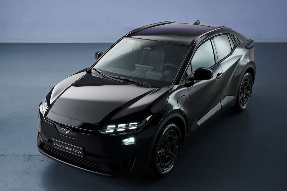 Le SUV compact électrique Subaru Uncharted revendique jusqu'à 585 km d'autonomie