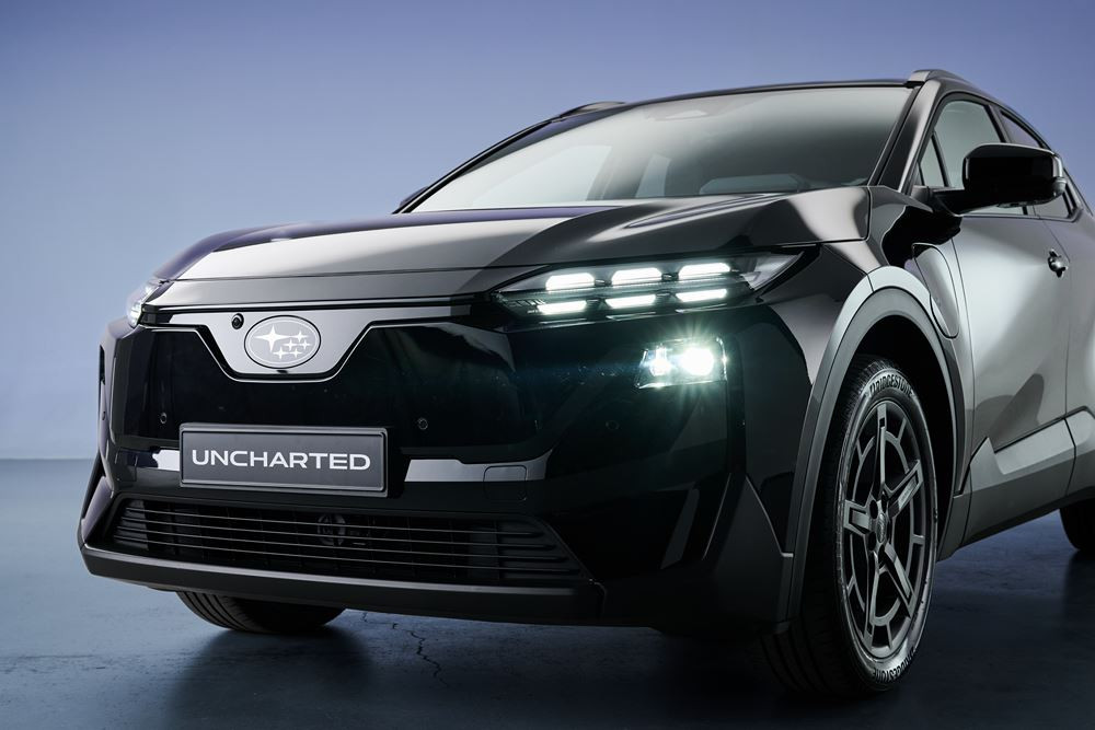 Le SUV compact électrique Subaru Uncharted revendique jusqu'à 585 km d'autonomie