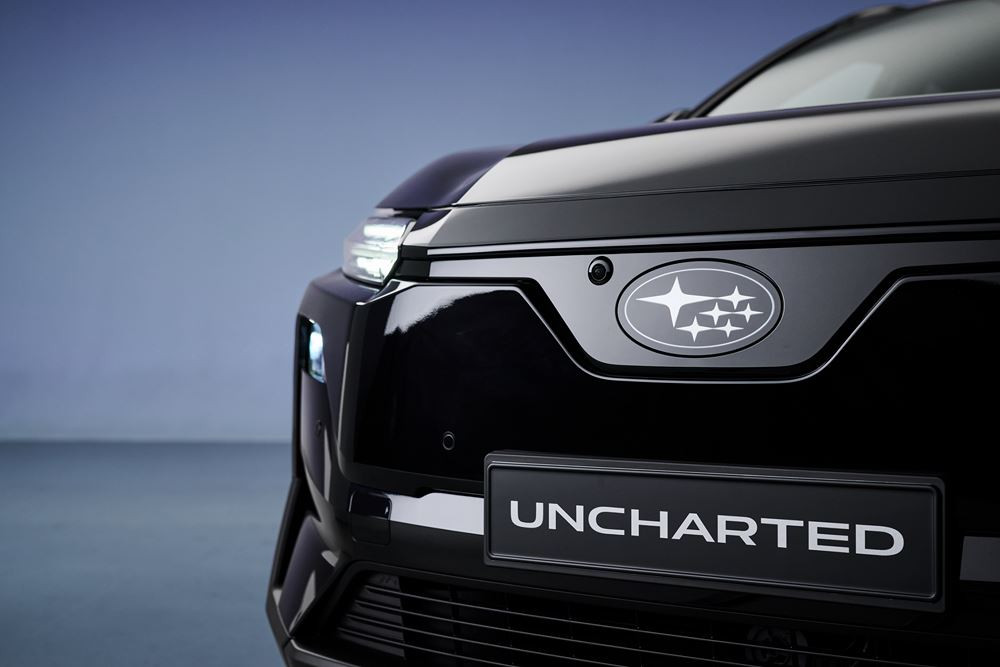Le SUV compact électrique Subaru Uncharted revendique jusqu'à 585 km d'autonomie
