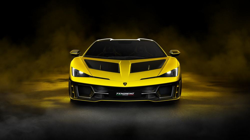 La supercar Lamborghini Fenomeno embarque un bloc V12 hybride développant 1080 ch
