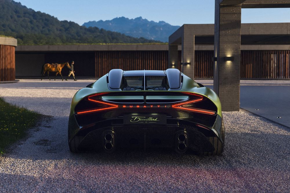 Bugatti Brouillard: une Bugatti unique en son genre conçue sur mesure