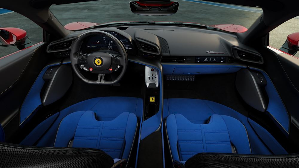 La berlinette hybride rechargeable à moteur V8 biturbo Ferrari 849 Testarossa développe 1050 ch