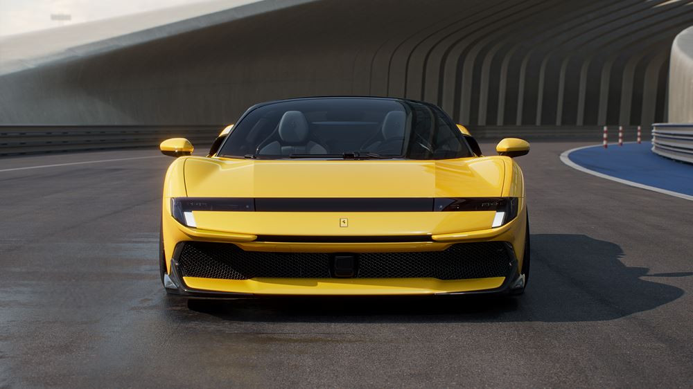 La Ferrari 849 Testarossa Spider hybride rechargeable à moteur V8 biturbo développe 1050 ch