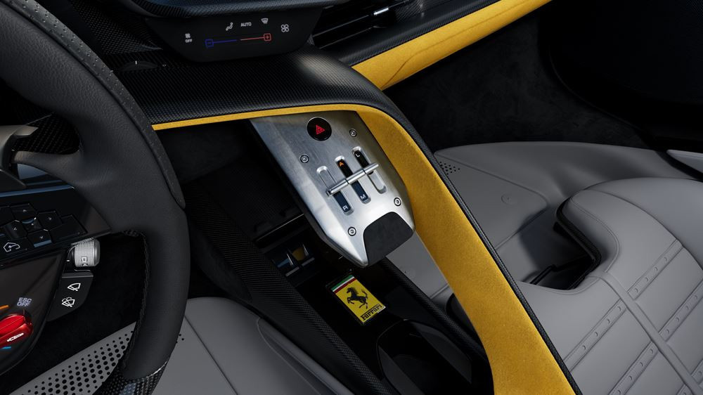 La Ferrari 849 Testarossa Spider hybride rechargeable à moteur V8 biturbo développe 1050 ch