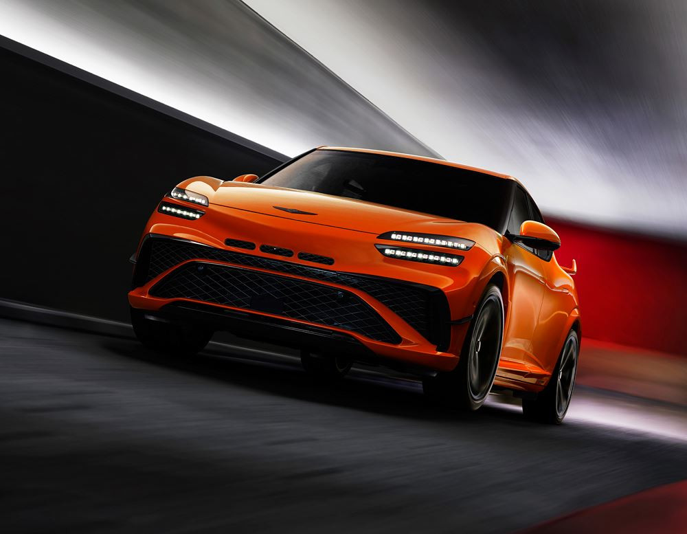 Le GV60 Magma est le premier modèle de série haute performance de la marque Genesis