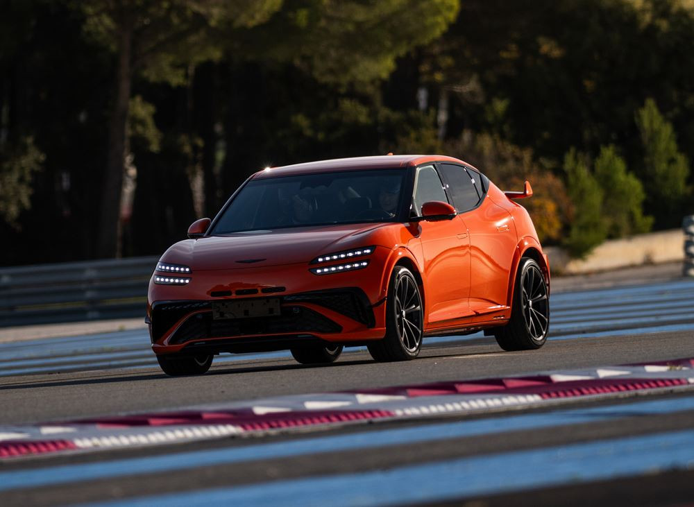 Le GV60 Magma est le premier modèle de série haute performance de la marque Genesis