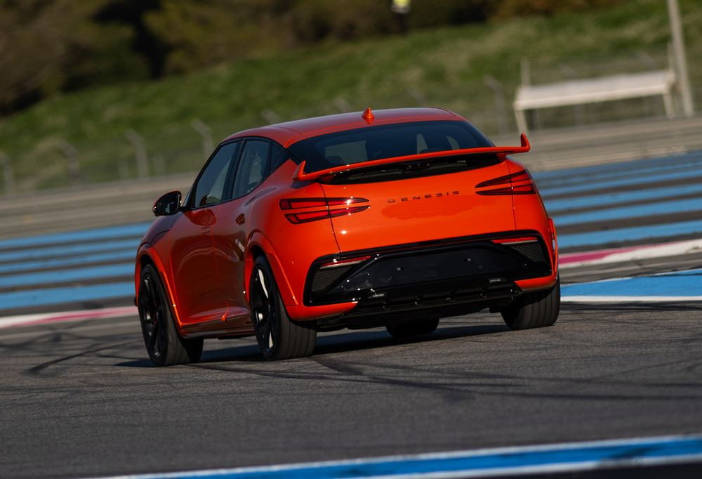 Le GV60 Magma est le premier modèle de série haute performance de la marque Genesis