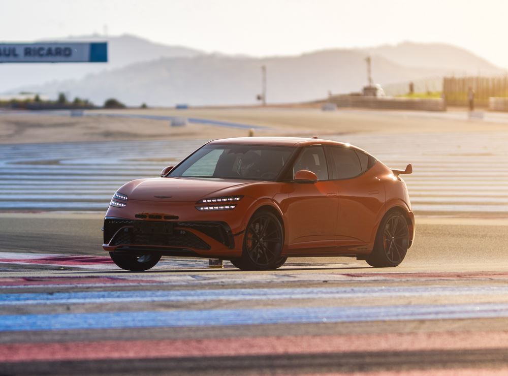 Le GV60 Magma est le premier modèle de série haute performance de la marque Genesis