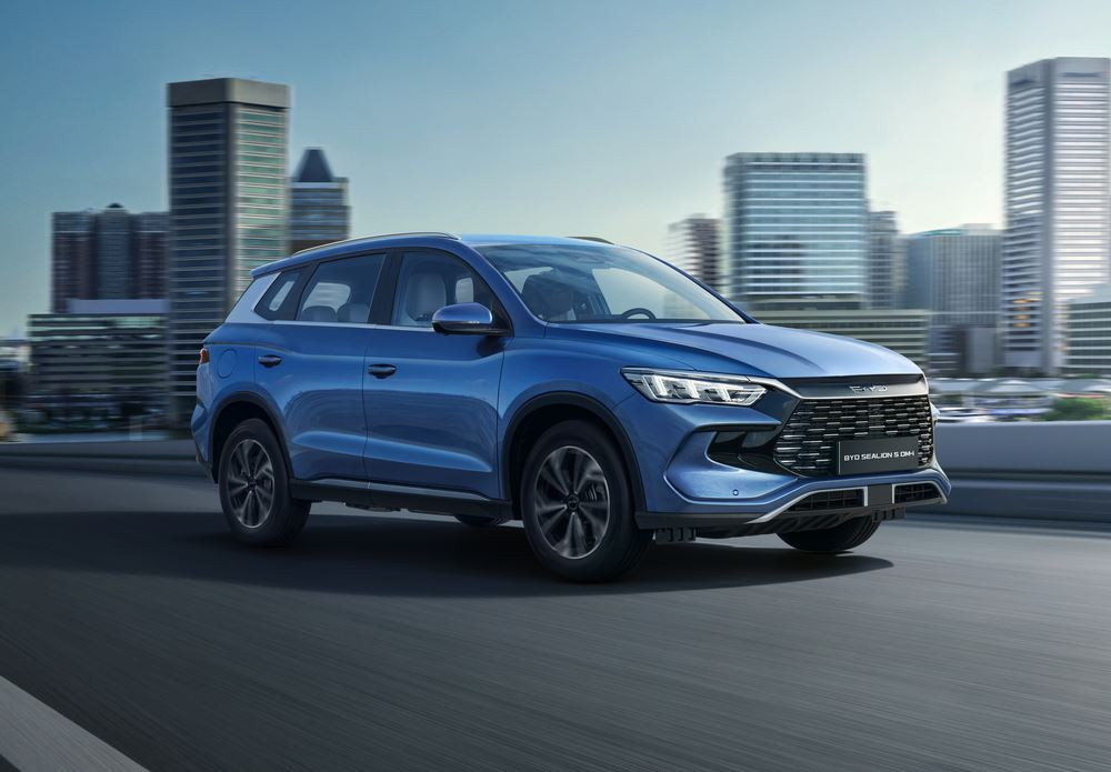Le SUV familial Byd Sealion 5 DM-i à technologie Super Hybride offre une grande flexibilité sur les longs trajets