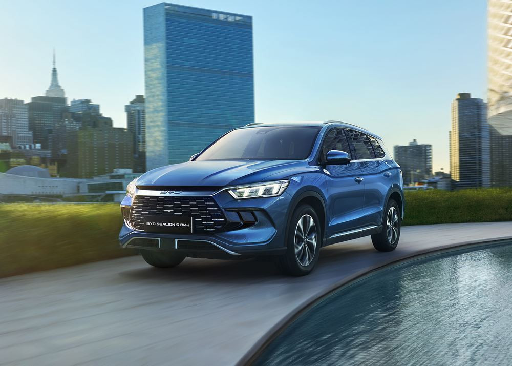 Le SUV familial Byd Sealion 5 DM-i à technologie Super Hybride offre une grande flexibilité sur les longs trajets