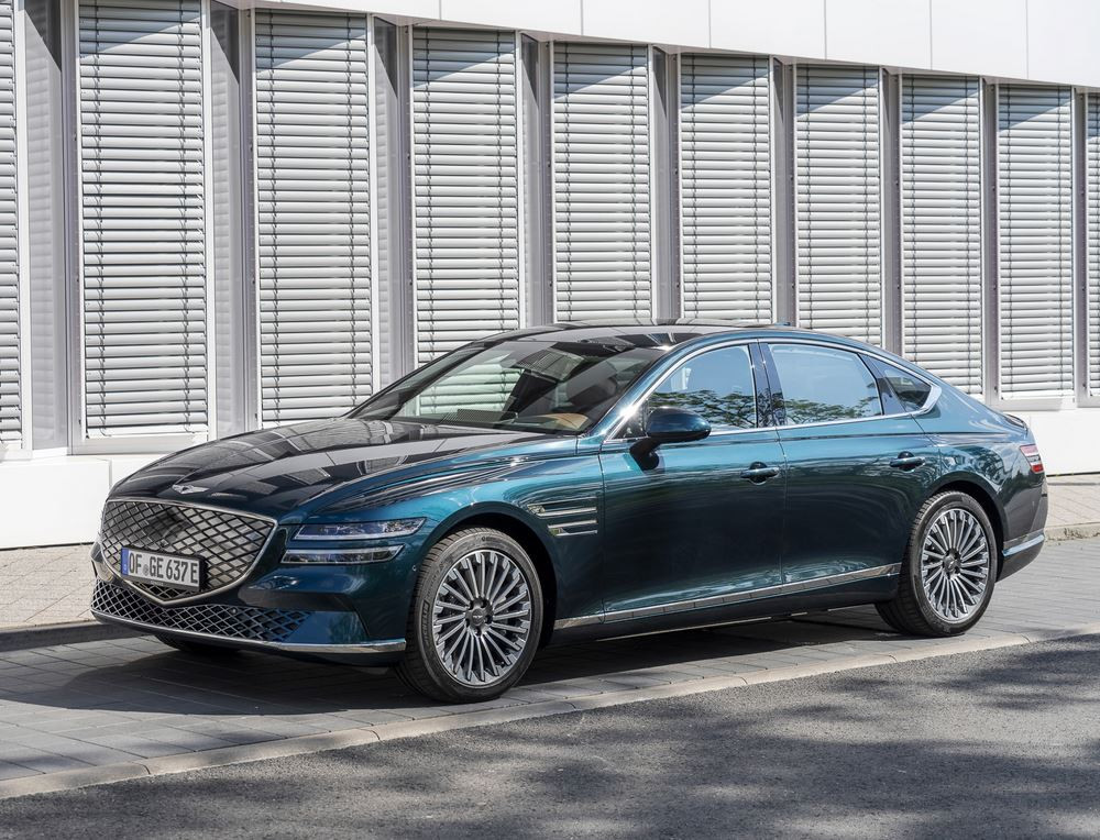 La Genesis Electrified G80 est le modèle phare de la marque sur le marché électrique européen