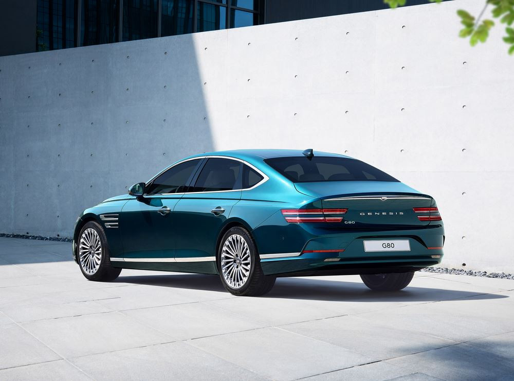 La Genesis Electrified G80 est le modèle phare de la marque sur le marché électrique européen