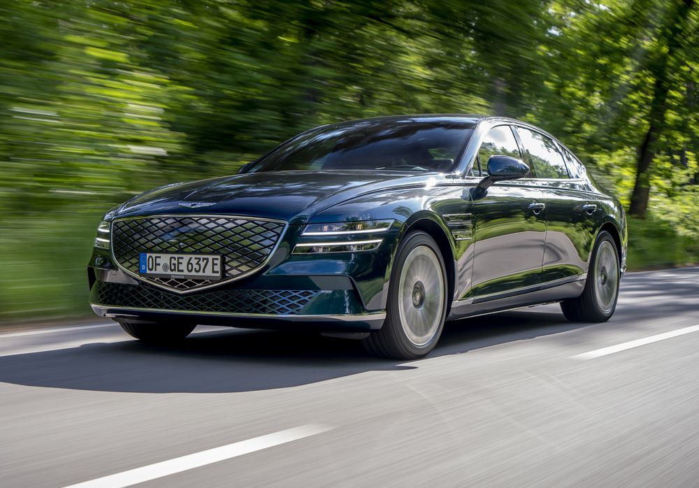 La Genesis Electrified G80 est le modèle phare de la marque sur le marché électrique européen