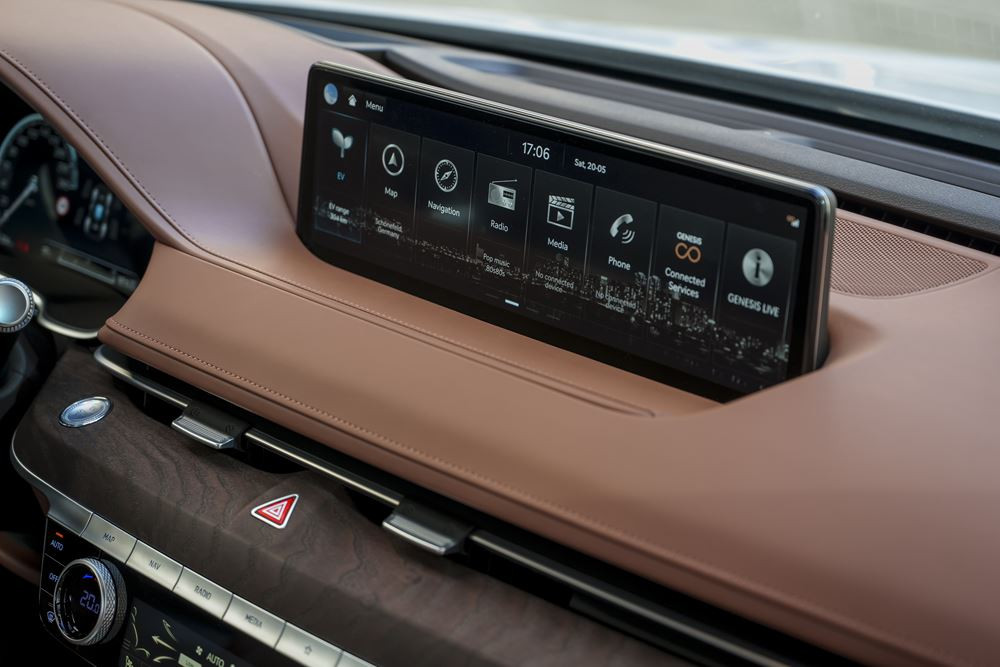 La Genesis Electrified G80 est le modèle phare de la marque sur le marché électrique européen