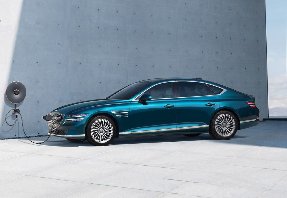 La Genesis Electrified G80 est le modèle phare de la marque sur le marché électrique européen