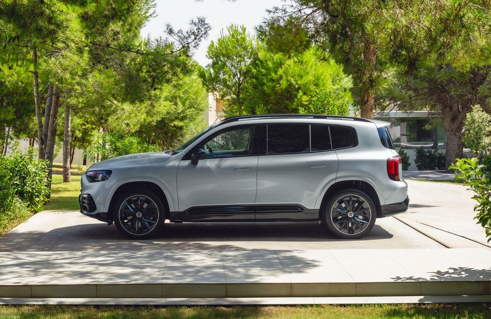 La Mercedes-Benz GLB électrique peut accueillir jusqu'à sept personnes