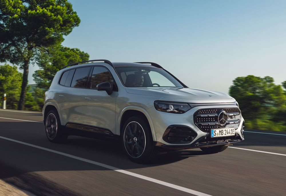 La Mercedes-Benz GLB électrique peut accueillir jusqu'à sept personnes