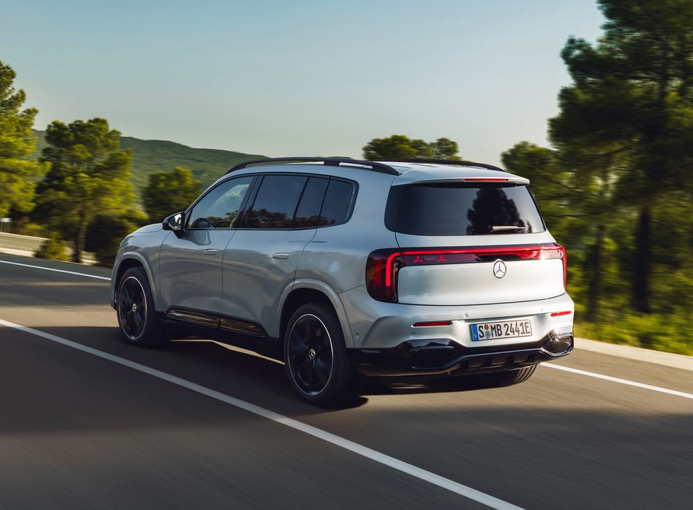 La Mercedes-Benz GLB électrique peut accueillir jusqu'à sept personnes