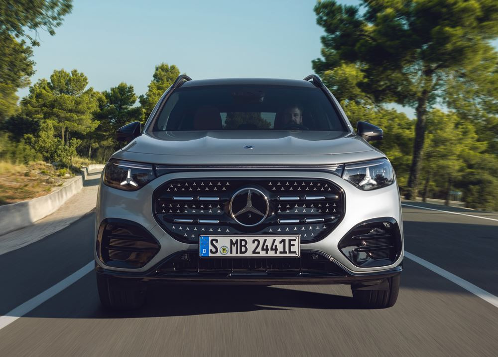 La Mercedes-Benz GLB électrique peut accueillir jusqu'à sept personnes