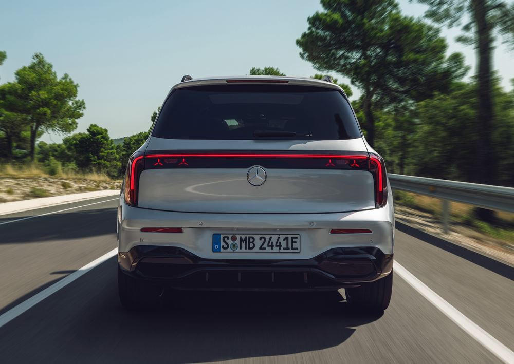 La Mercedes-Benz GLB électrique peut accueillir jusqu'à sept personnes