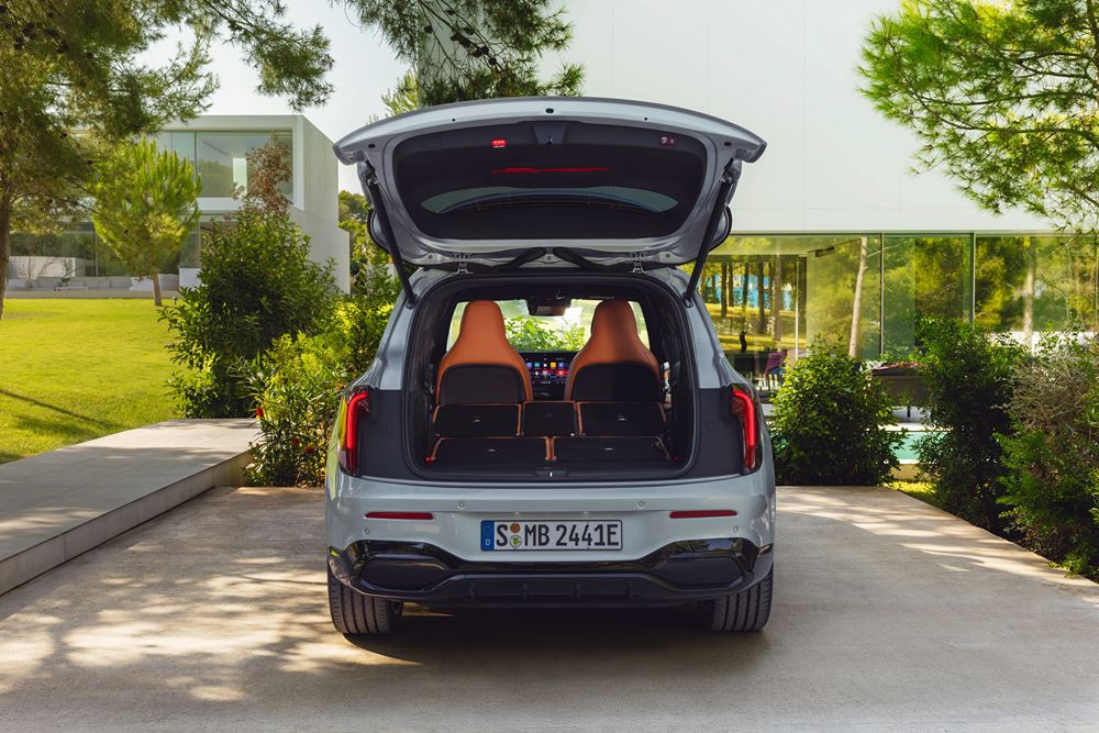 La Mercedes-Benz GLB électrique peut accueillir jusqu'à sept personnes