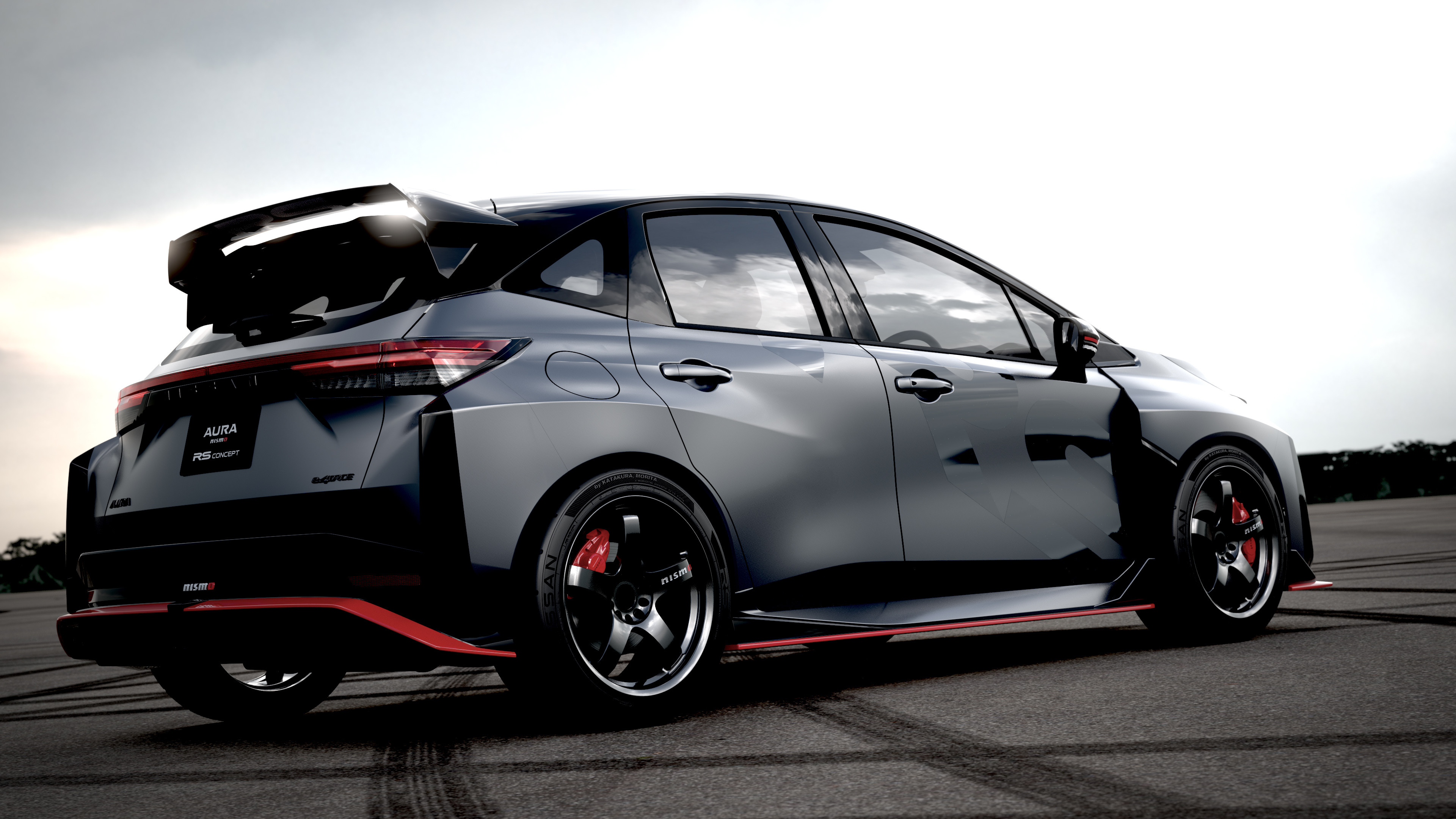 Le Nissan Aura Nismo RS Concept est une berline compacte sportive hautes performances