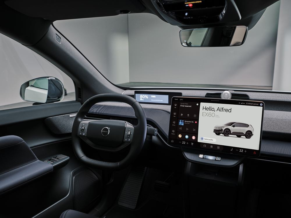 Le SUV électrique Volvo EX60 Cross Country est conçu pour sortir des sentiers battus