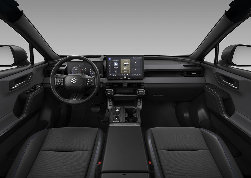 Le SUV polyvalent de taille intermédiaire Suzuki Across affiche un design robuste