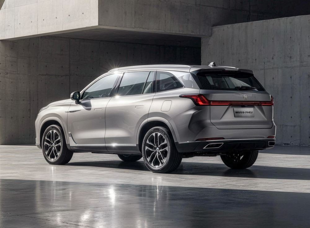 Le grand SUV MGS9 propose sept places sur trois rangées de sièges