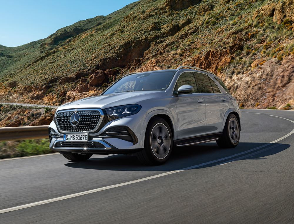 Le Mercedes-Benz GLE bénéficie d'améliorations de design, de confort et de technologie