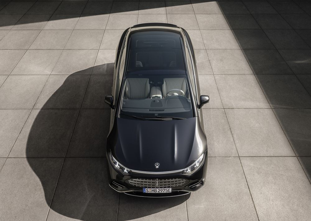 La berline de luxe électrique Mercedes-Benz EQS embarque une architecture électrique de nouvelle génération