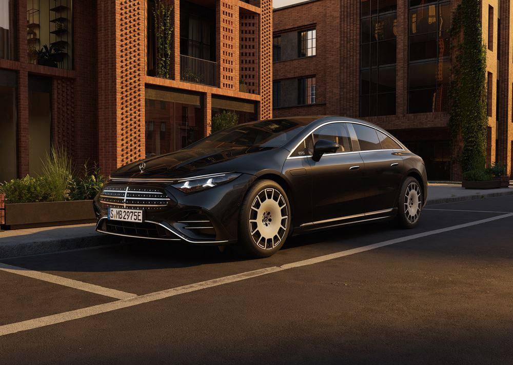 La berline de luxe électrique Mercedes-Benz EQS embarque une architecture électrique de nouvelle génération