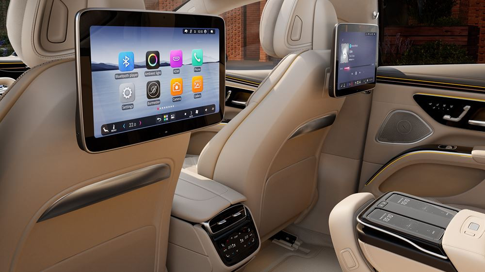 La berline de luxe électrique Mercedes-Benz EQS embarque une architecture électrique de nouvelle génération