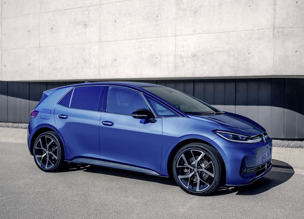 La berline compacte électrique Volkswagen ID.3 Neo affiche une autonomie WLTP pouvant atteindre 630 km