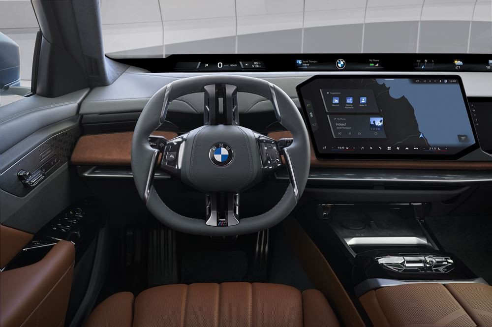 La limousine de luxe électrique BMW i7 intègre les technologies de la Neue Klasse