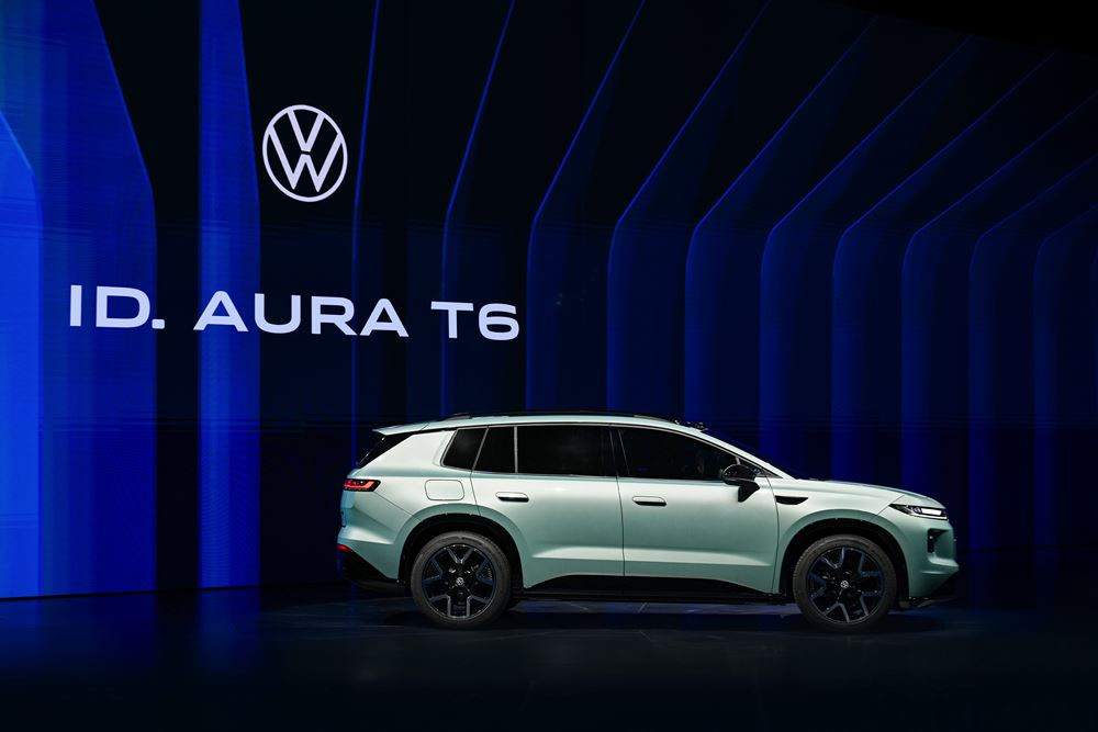 Le modèle ID. Aura T6 de Volkswagen est basé sur l'architecture électronique zonale évolutive conçue en Chine