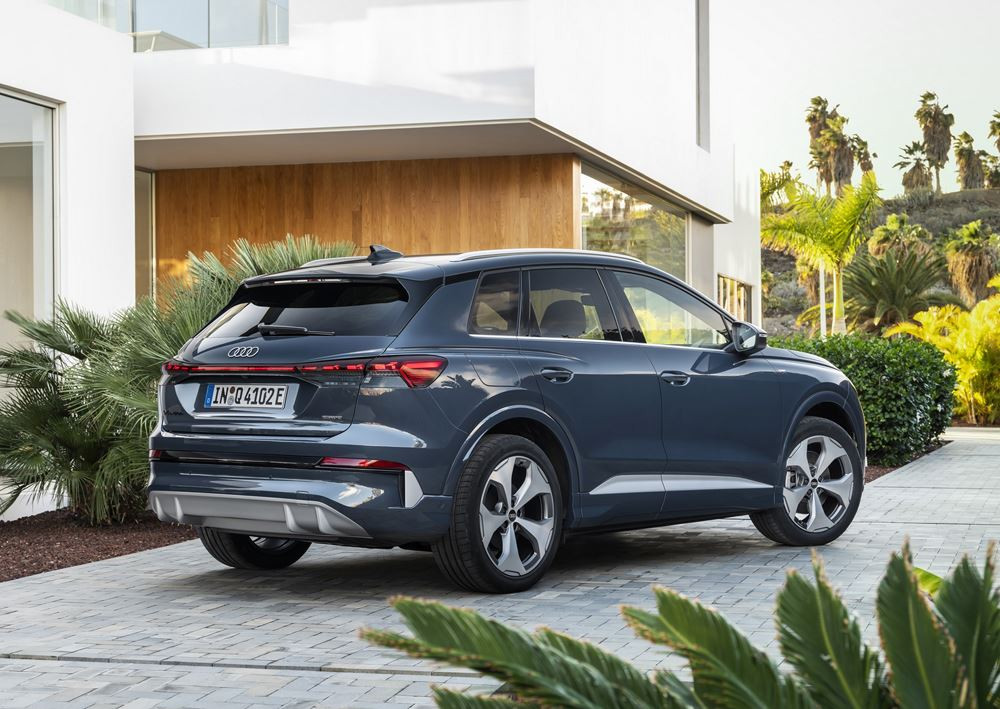 L'Audi Q4 e-tron restylée bénéficie d'une série de nouvelles fonctionnalités