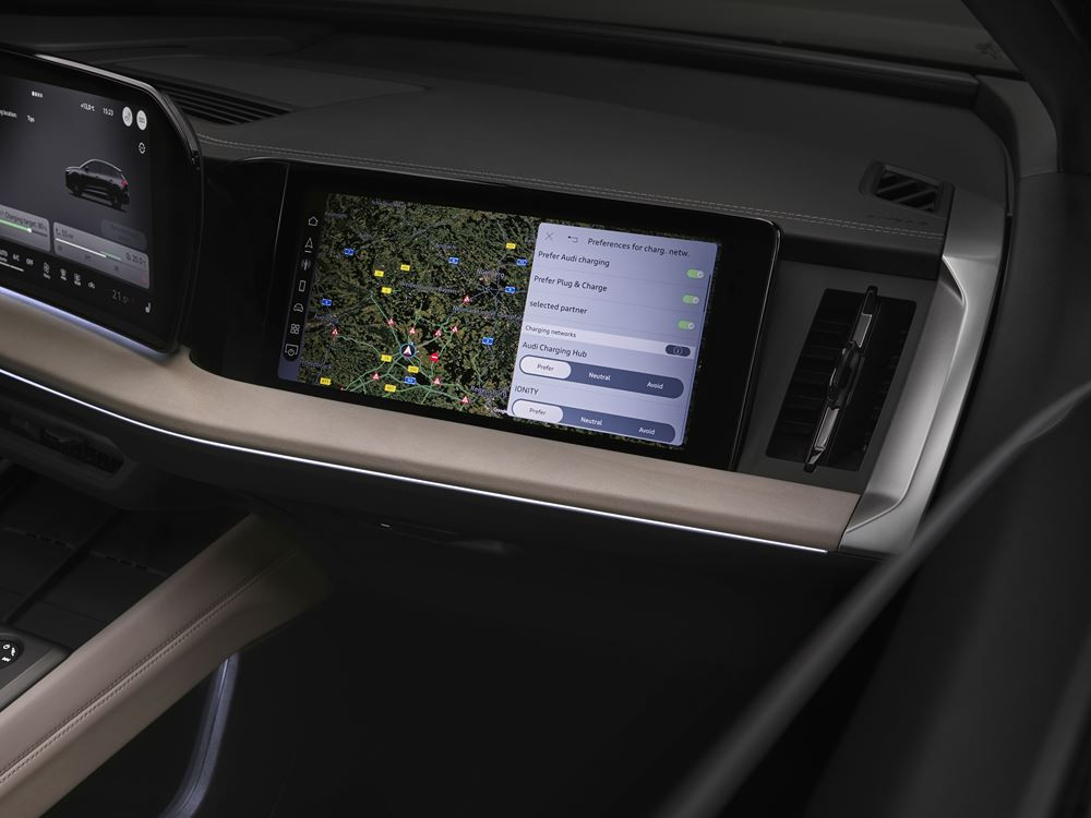 L'Audi Q4 e-tron restylée bénéficie d'une série de nouvelles fonctionnalités