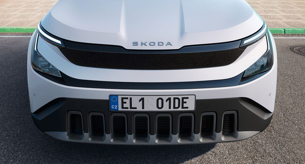 Le crossover urbain Skoda Epiq électrique adopte le langage stylistique Modern Solid