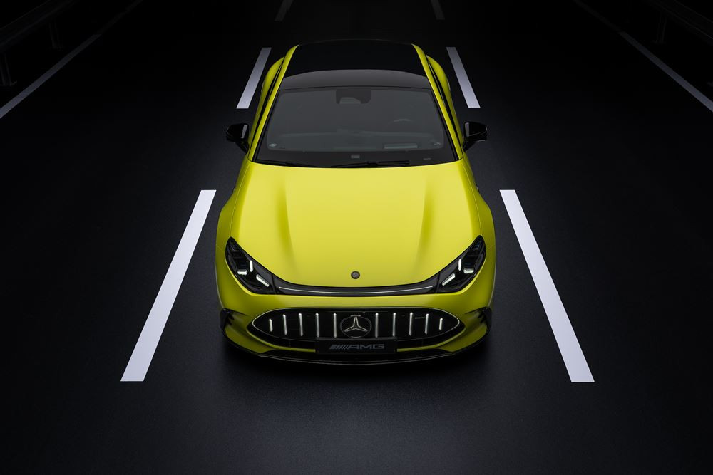 Le coupé 4 portes Mercedes-AMG GT délivre jusqu'à 1 169 ch de puissance maximale