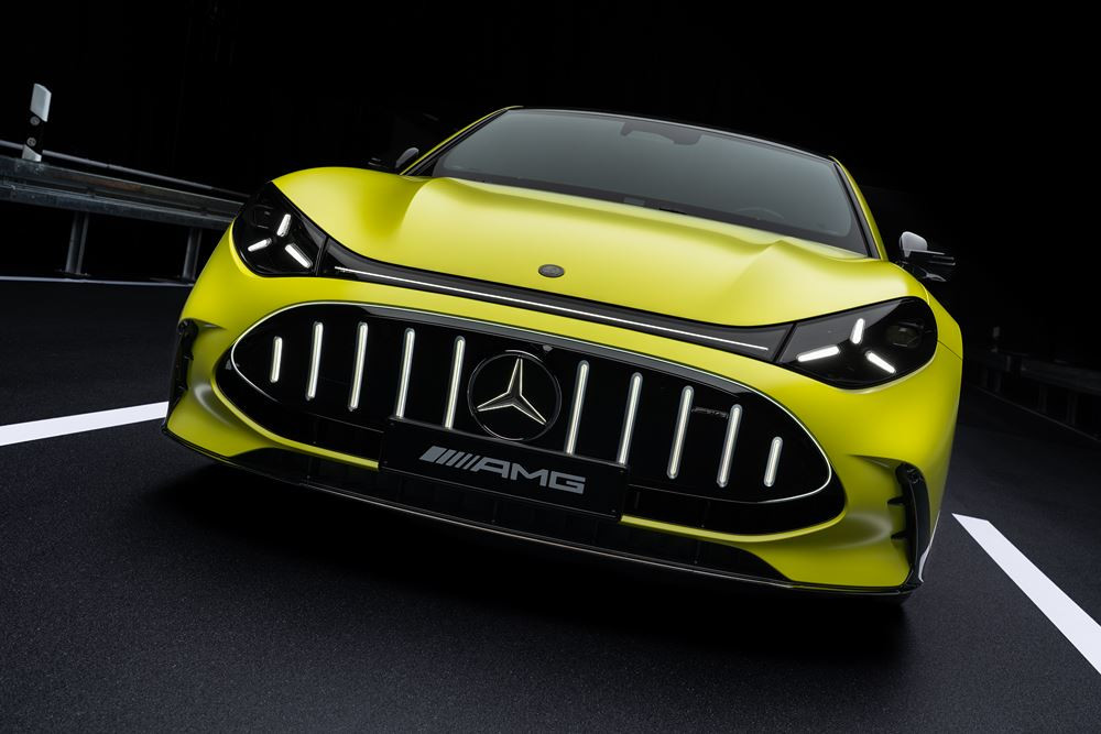 Le coupé 4 portes Mercedes-AMG GT délivre jusqu'à 1 169 ch de puissance maximale