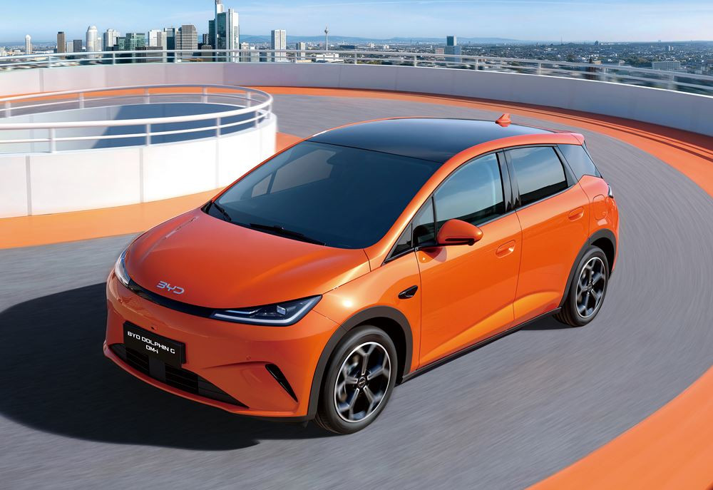 La citadine hybride rechargeable Byd Dolphin G DM-i revendique une autonomie électrique significative