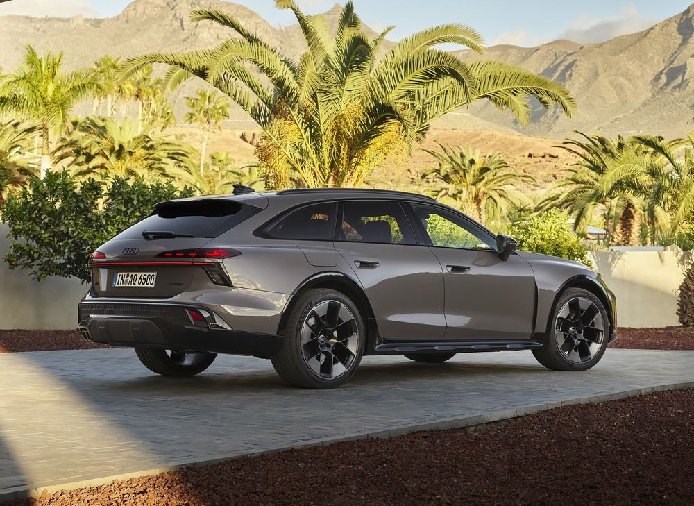 La cinquième génération de l'Audi A6 allroad affiche une allure imposante