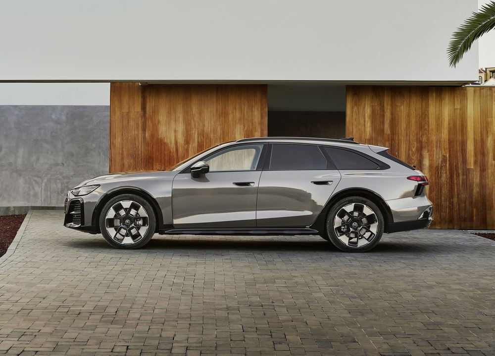 La cinquième génération de l'Audi A6 allroad affiche une allure imposante