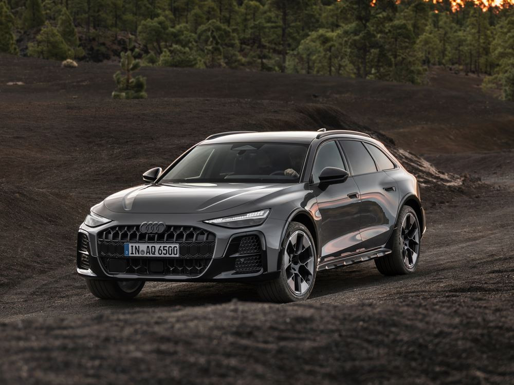 La cinquième génération de l'Audi A6 allroad affiche une allure imposante