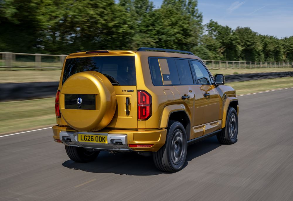 Le SUV Denza Bao 5 hybride rechargeable développe une puissance cumulée de 544 ch
