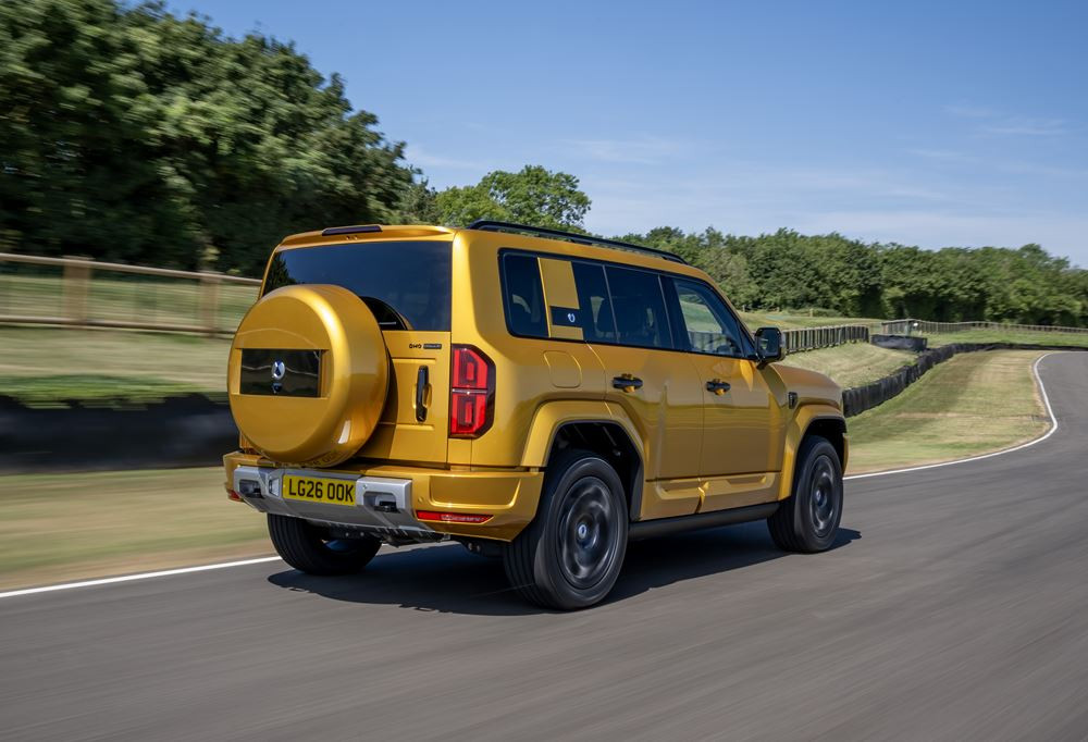 Le SUV Denza Bao 5 hybride rechargeable développe une puissance cumulée de 544 ch
