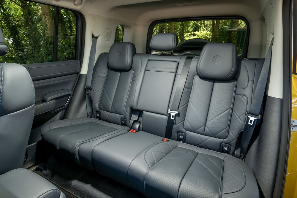 Le SUV Denza Bao 5 hybride rechargeable développe une puissance cumulée de 544 ch