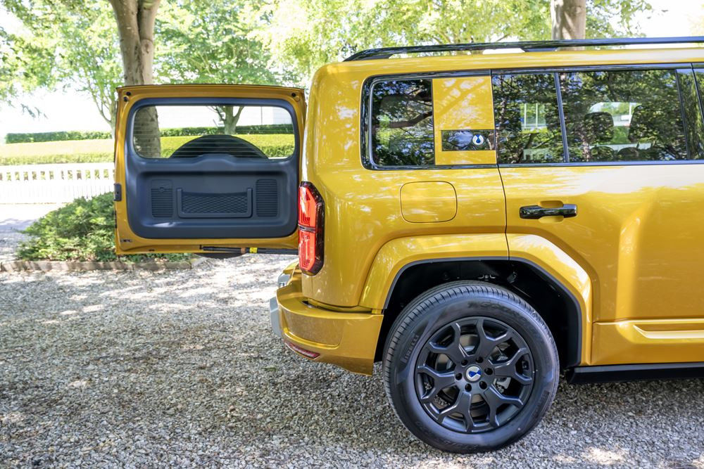 Le SUV Denza Bao 5 hybride rechargeable développe une puissance cumulée de 544 ch